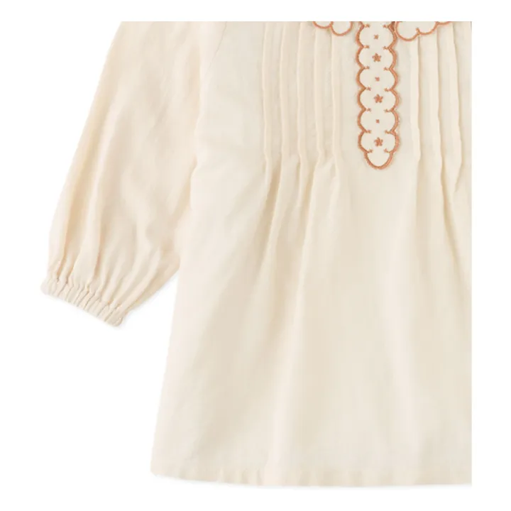 Mabel blouse | Ecru- Product image n°3