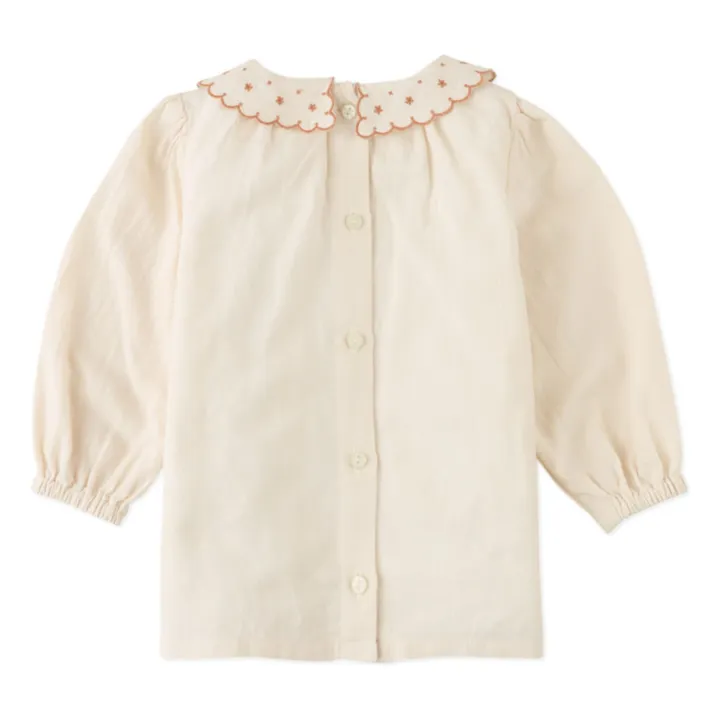 Mabel blouse | Ecru- Product image n°1