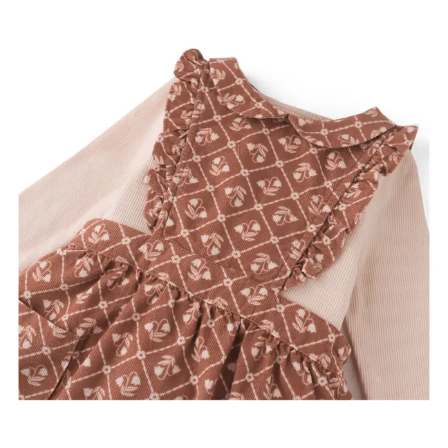 Sabrina dress | Brown