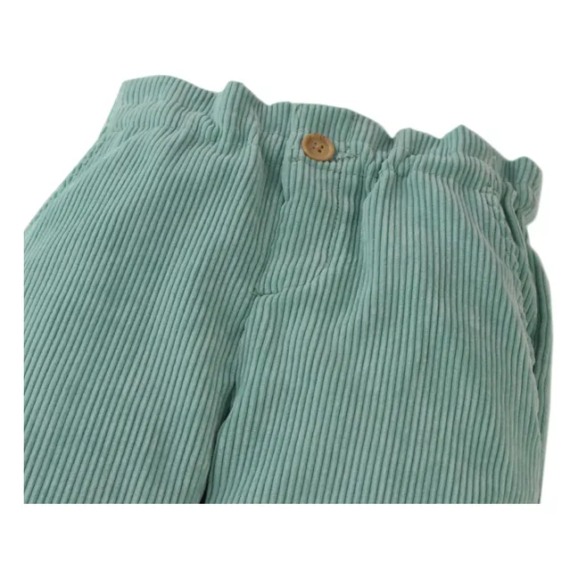 Pantalon Arielle Volants | Vert d'eau