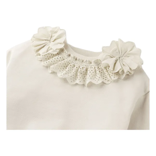 Nida sweatshirt | Ecru