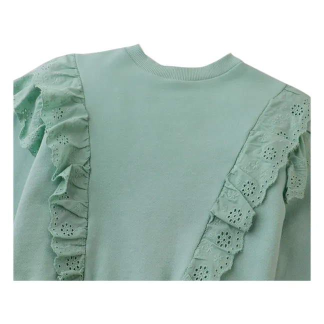 Sudadera Amalia | Verde agua