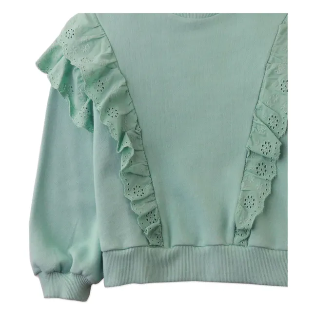 Sudadera Amalia | Verde agua