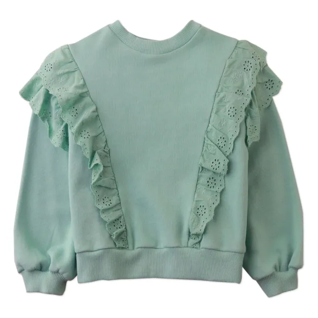 Sudadera Amalia | Verde agua