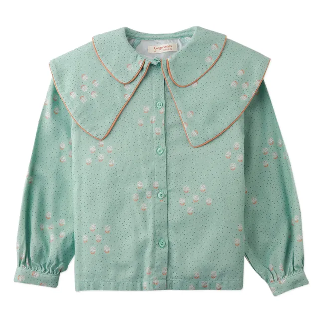 Charlize blouse | Green water
