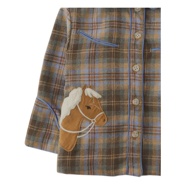 Sobrecamisa Isadora | Marrón