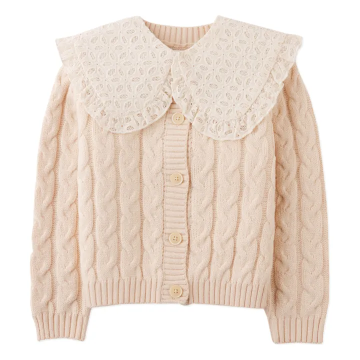 Hilary cardigan | Beige- Product image n°0