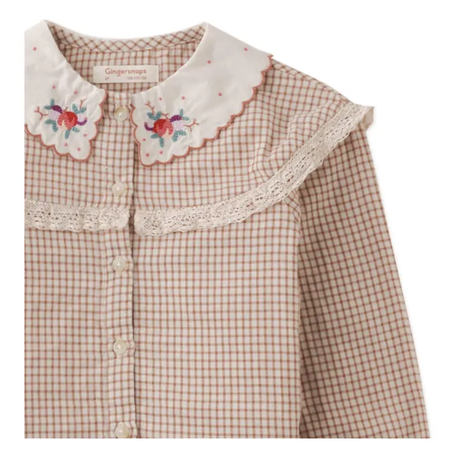 Bernadette blouse | Brown