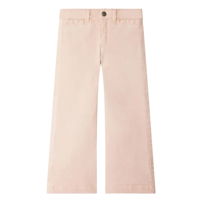 Gersande Organic Cotton Jeans | Pale Pink
