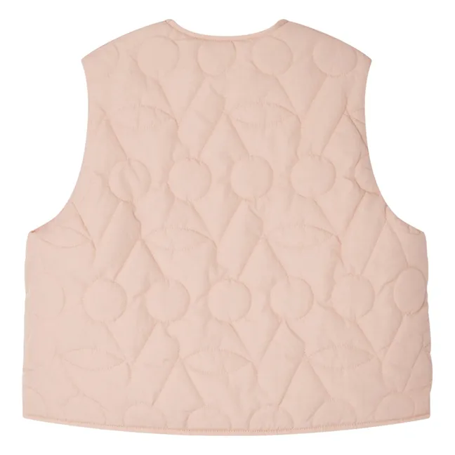 Veste Sans Manches Jilian Fibres Recyclées | Rose pâle