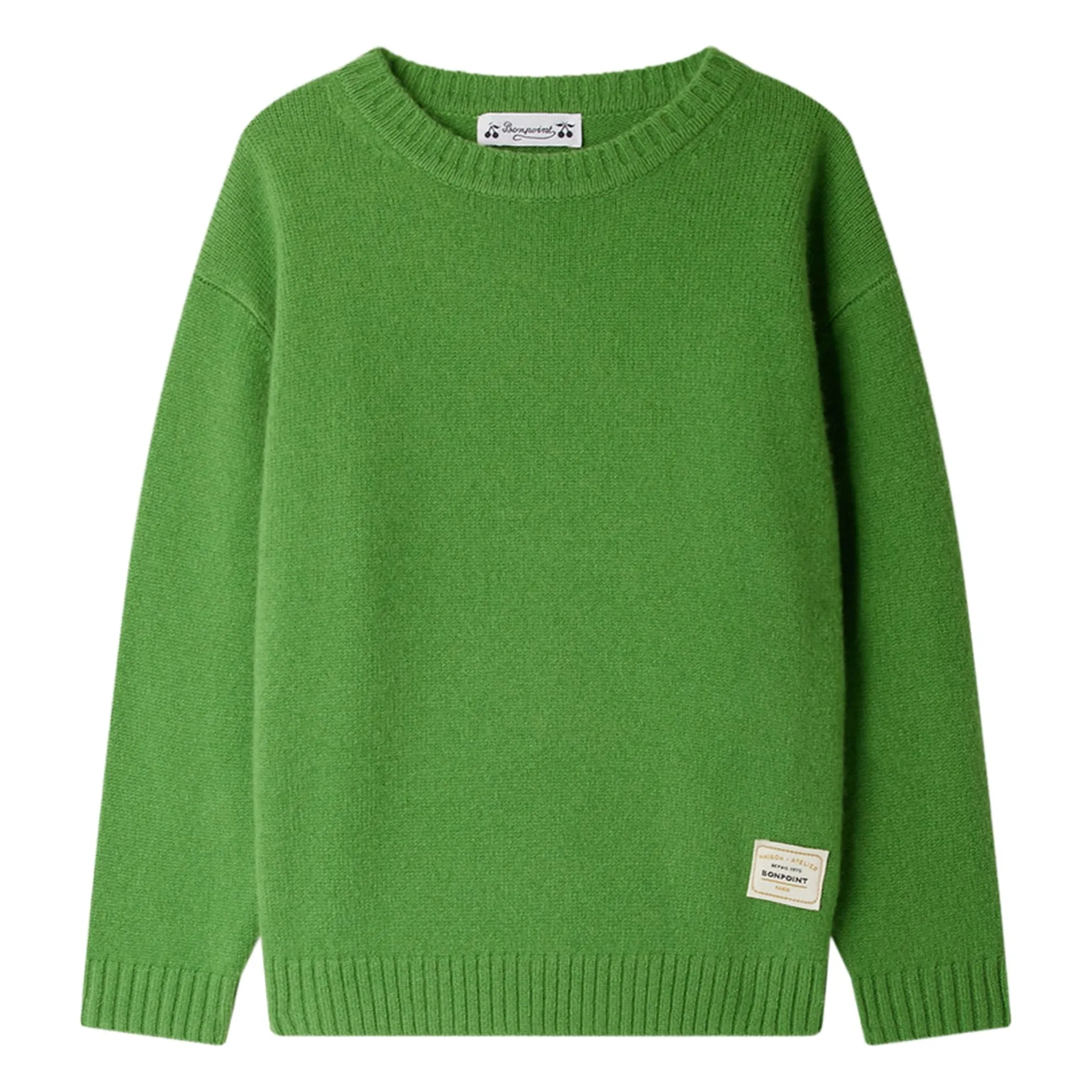 Bonpoint Boys Green Jason Laine Sweater