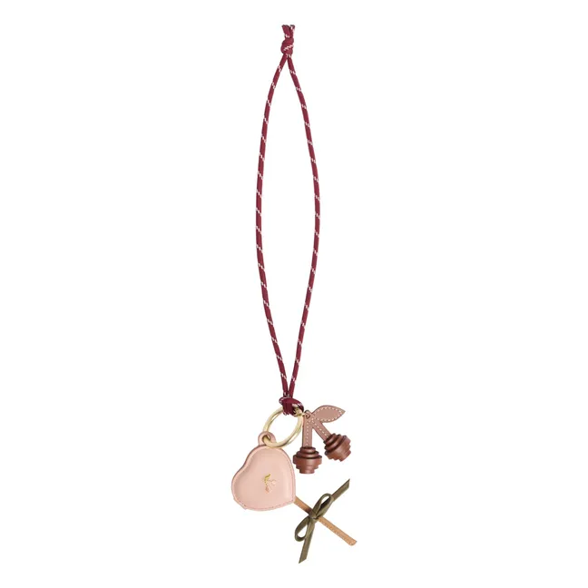Collier Jaya Cuir | Rose