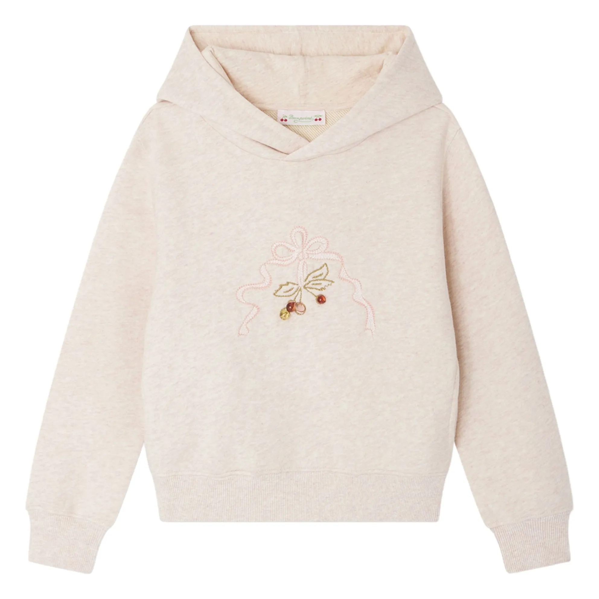 Bonpoint Girls Pale Pink Tita Sweatshirt
