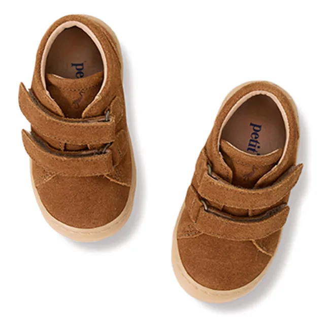 Everyday Scratch Sneakers | Hellbraun