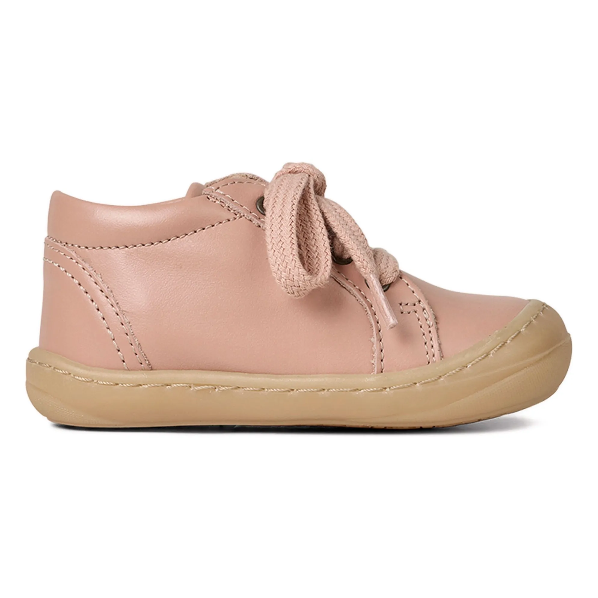 Petit Nord Pink Everyday Lace-Up Sneakers
