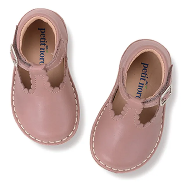 Babies T-Bar Scallop | Rose