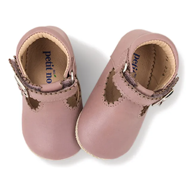 Babies T-Bar Scallop | Rosa