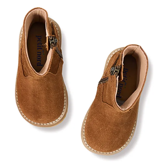 Mingus Suede Stiefeletten | Braun