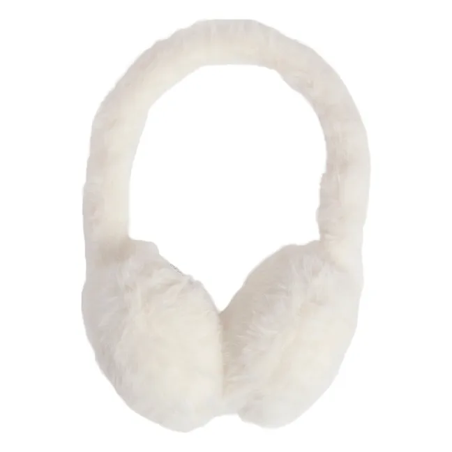 Cache-Oreilles Façon Fourrure Doline | Blanc