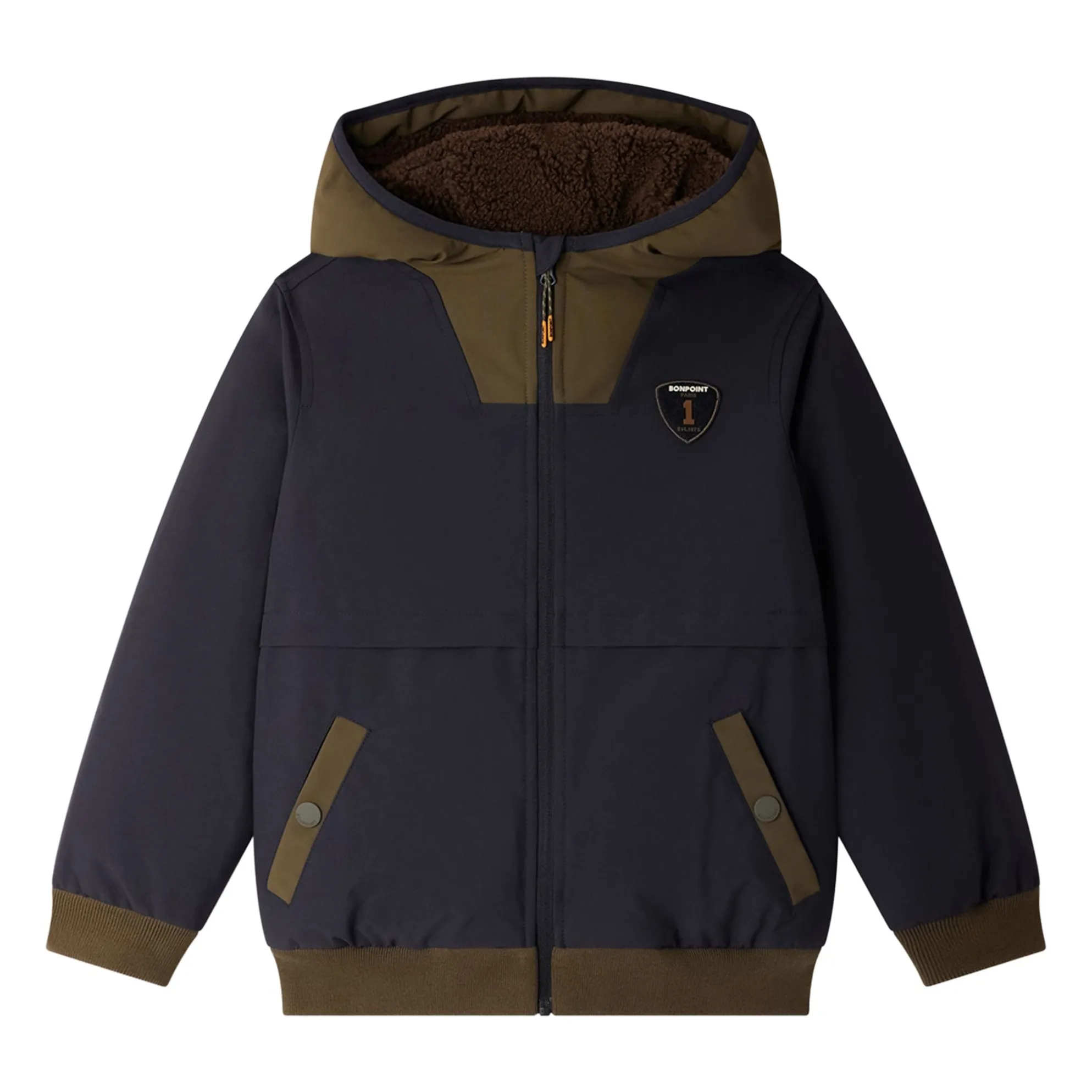 Bonpoint Boys Midnight Blue Johnston Recycled Fiber Parka
