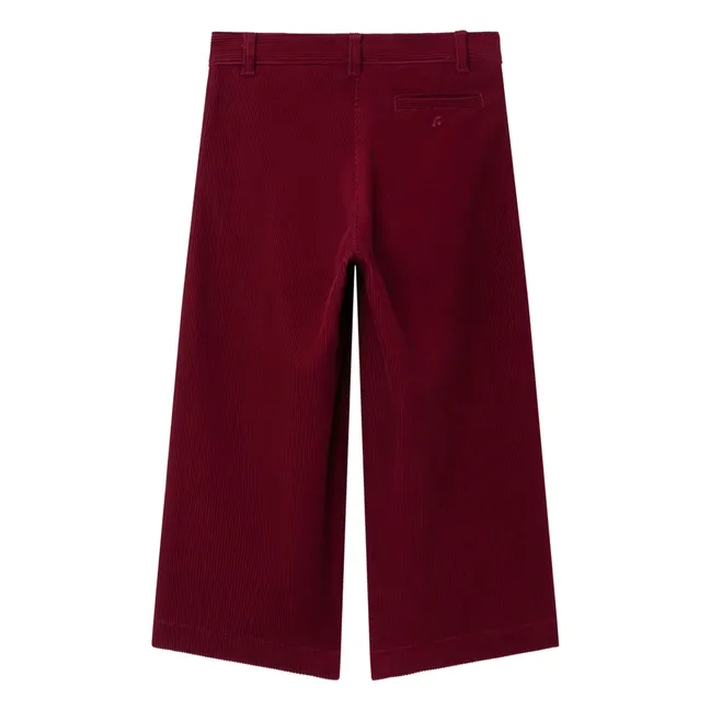Pantalon Javey Velours Côtelé | Bordeaux