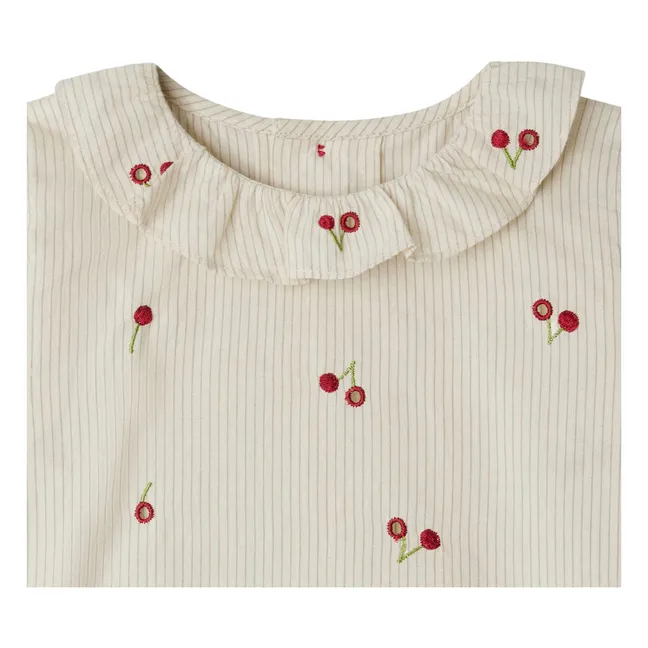 Blouse Ganiti Coton Bio | Ecru