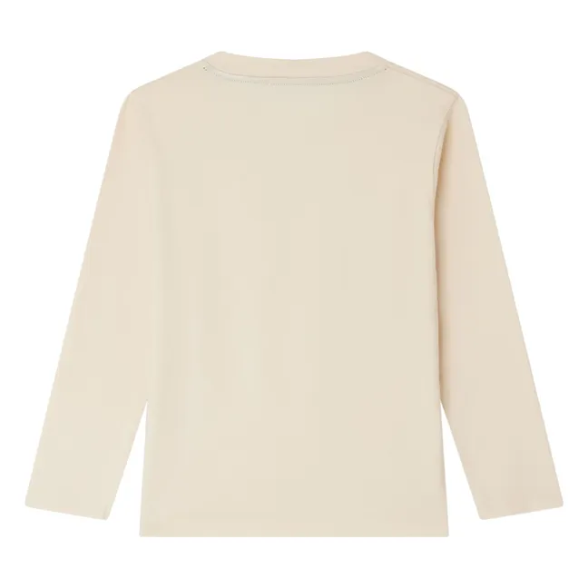 T-shirt Tadda Jersey Coton Bio | Vanille