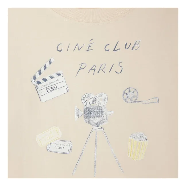 T-shirt Tadda Jersey Coton Bio | Vanille