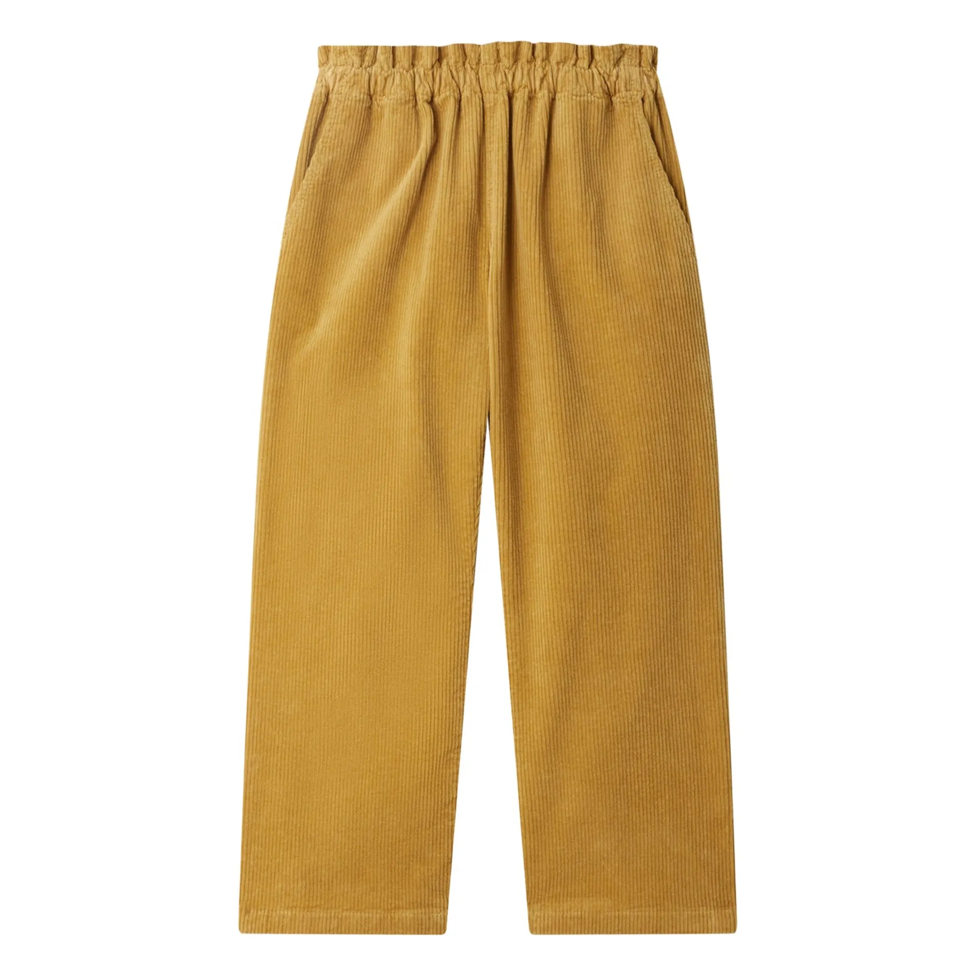 Bonpoint Girls Golden Brown July Velvet Pants