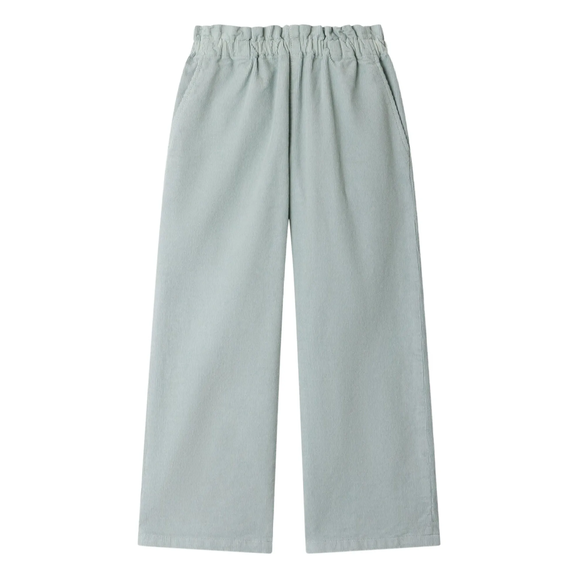 Bonpoint Girls Celadon Blue July Velvet Pants