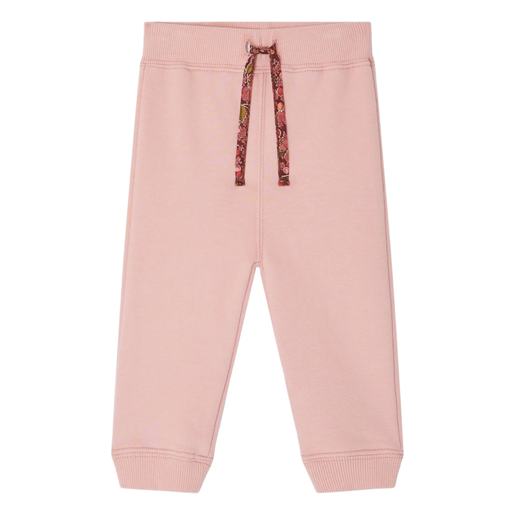 Bonpoint Candy Pink Bambo Organic Cotton Fleece Jogger