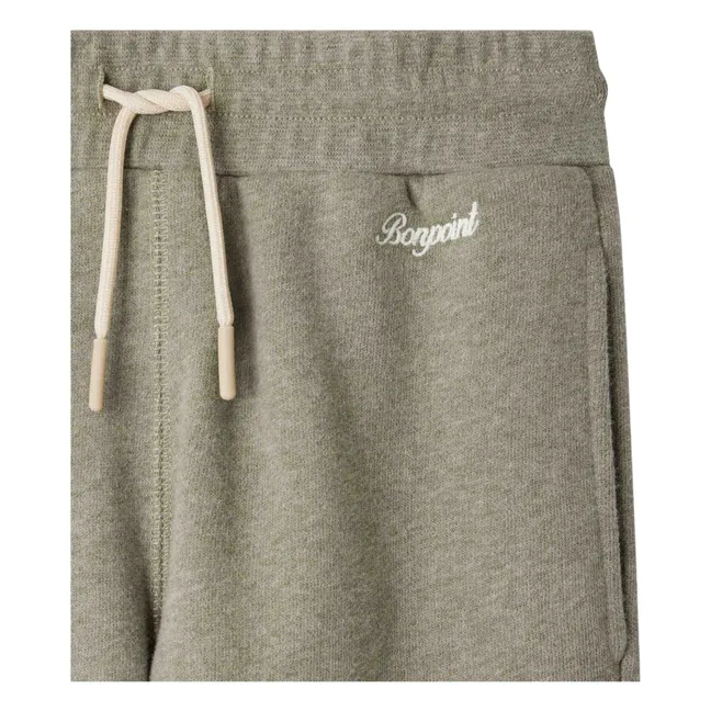 Jogger in pile di cotone organico Tidji | Celadon