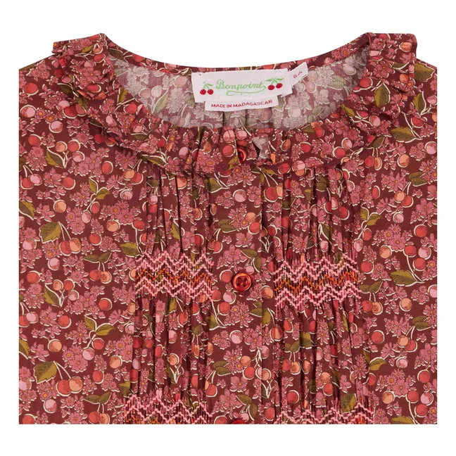 Camicetta Gentille Liberty in cotone organico | Melograno