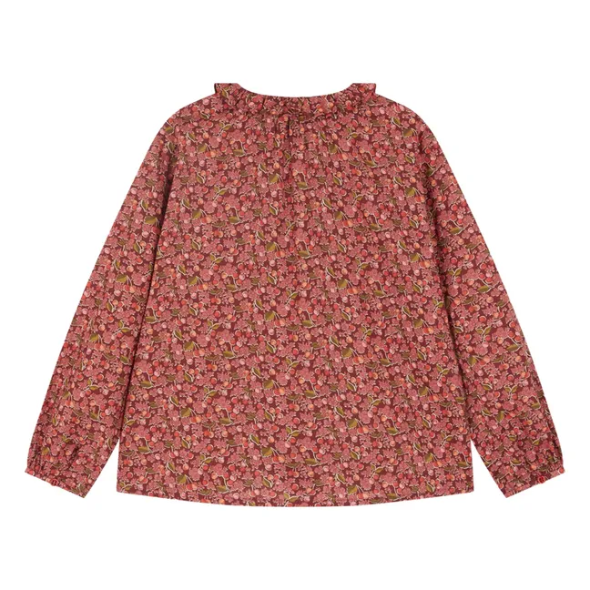Camicetta Gentille Liberty in cotone organico | Melograno