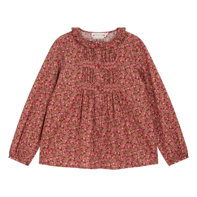 Camicetta Gentille Liberty in cotone organico | Melograno