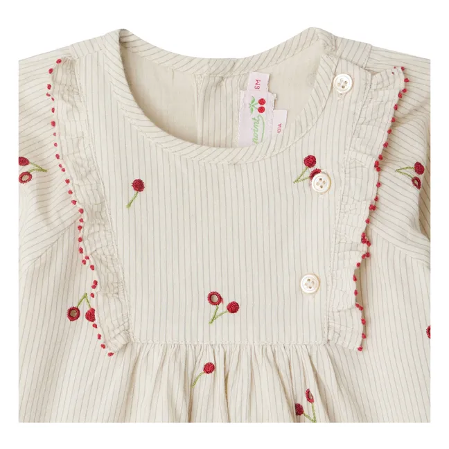 Robe Taelia Coton Bio | Ecru