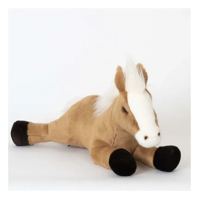 Henri Horse plush 35 cm | Light brown
