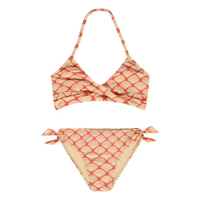2-Piece Swimsuit Coquillages | Red