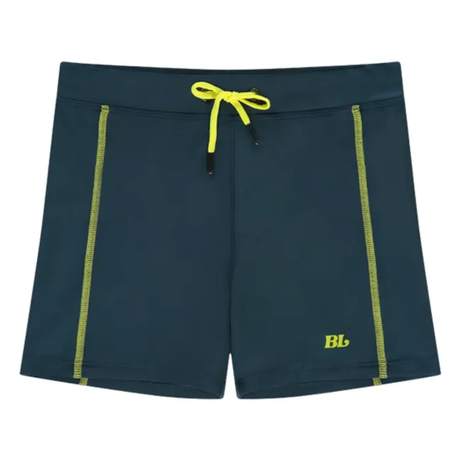 Reflective Swim Shorts | Chrome green