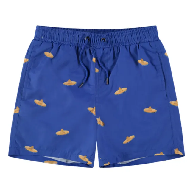 Sombrero swim shorts | Royal blue