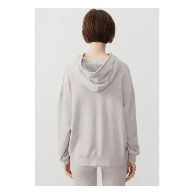 Sweat Capuche Zofbay | Gris chiné