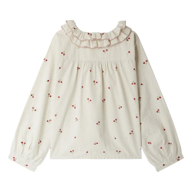 Bluse Jaffa Bio-Baumwolle | Seidenfarben