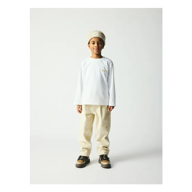 T-shirt Nelson Coton Bio | Blanc