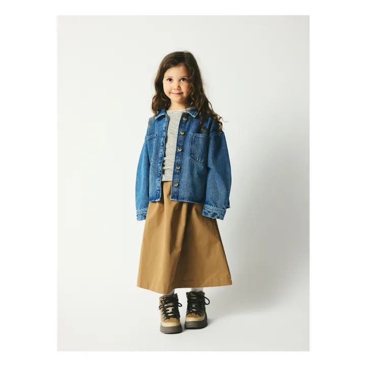 Chemise Nohr Coton Bio | Denim- Image produit n°4