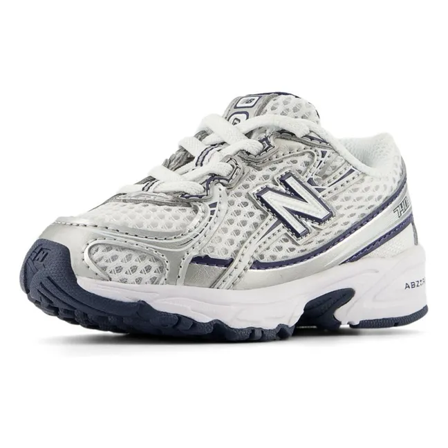 740 Zapatillas con cordones elásticos | Azul oscuro