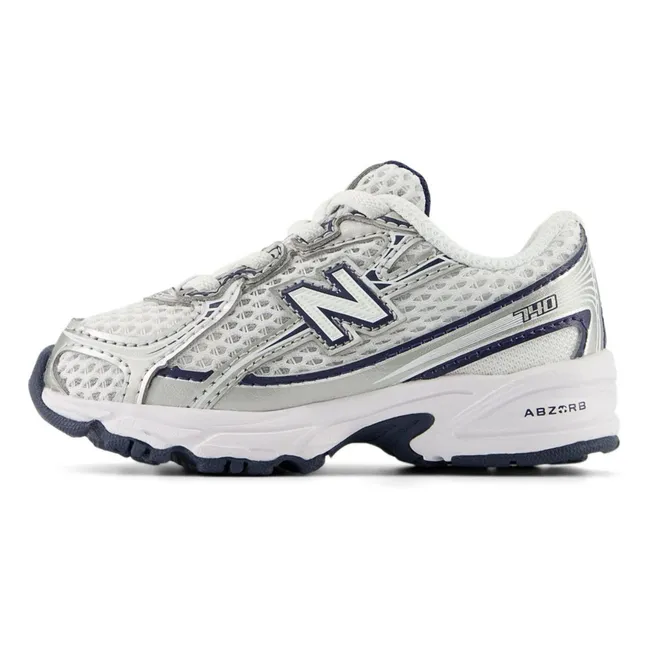 740 Zapatillas con cordones elásticos | Azul oscuro