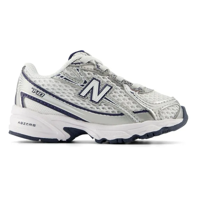 740 Zapatillas con cordones elásticos | Azul oscuro