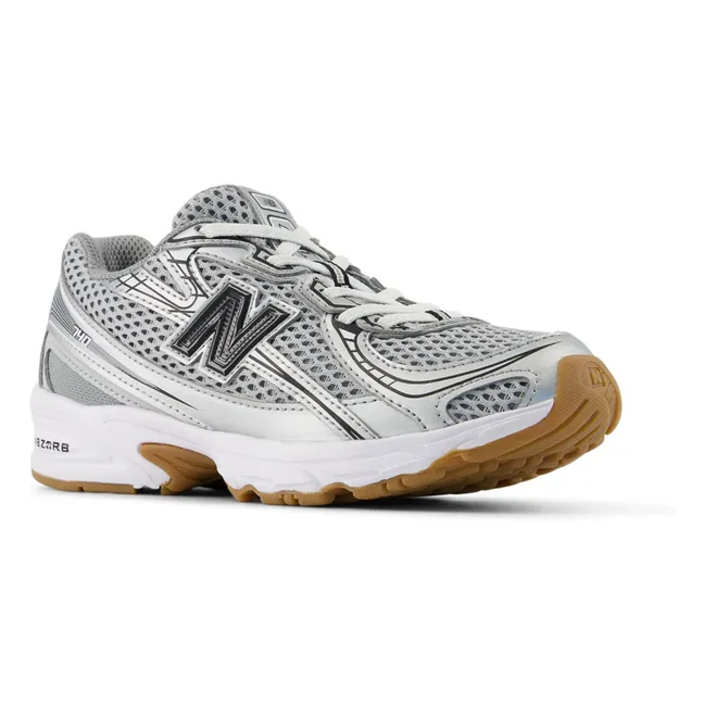 Turnschuhe mit elastischer Spitze 740 | Silber