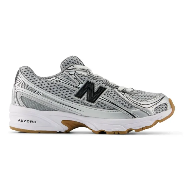Turnschuhe mit elastischer Spitze 740 | Silber