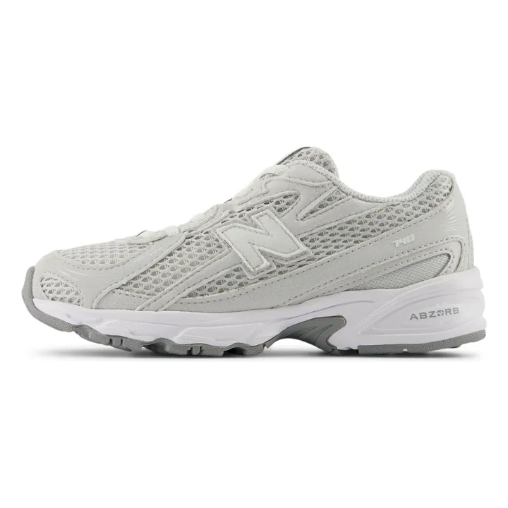 Baskets Lacets Elastiqués 740 | Gris clair- Image produit n°2